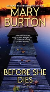Cover of Mary Burton's BEFORE SHE DIES