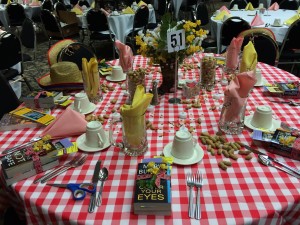 Rudy's Honky-Tonk comes alive at Barbara Vey's Luncheon.