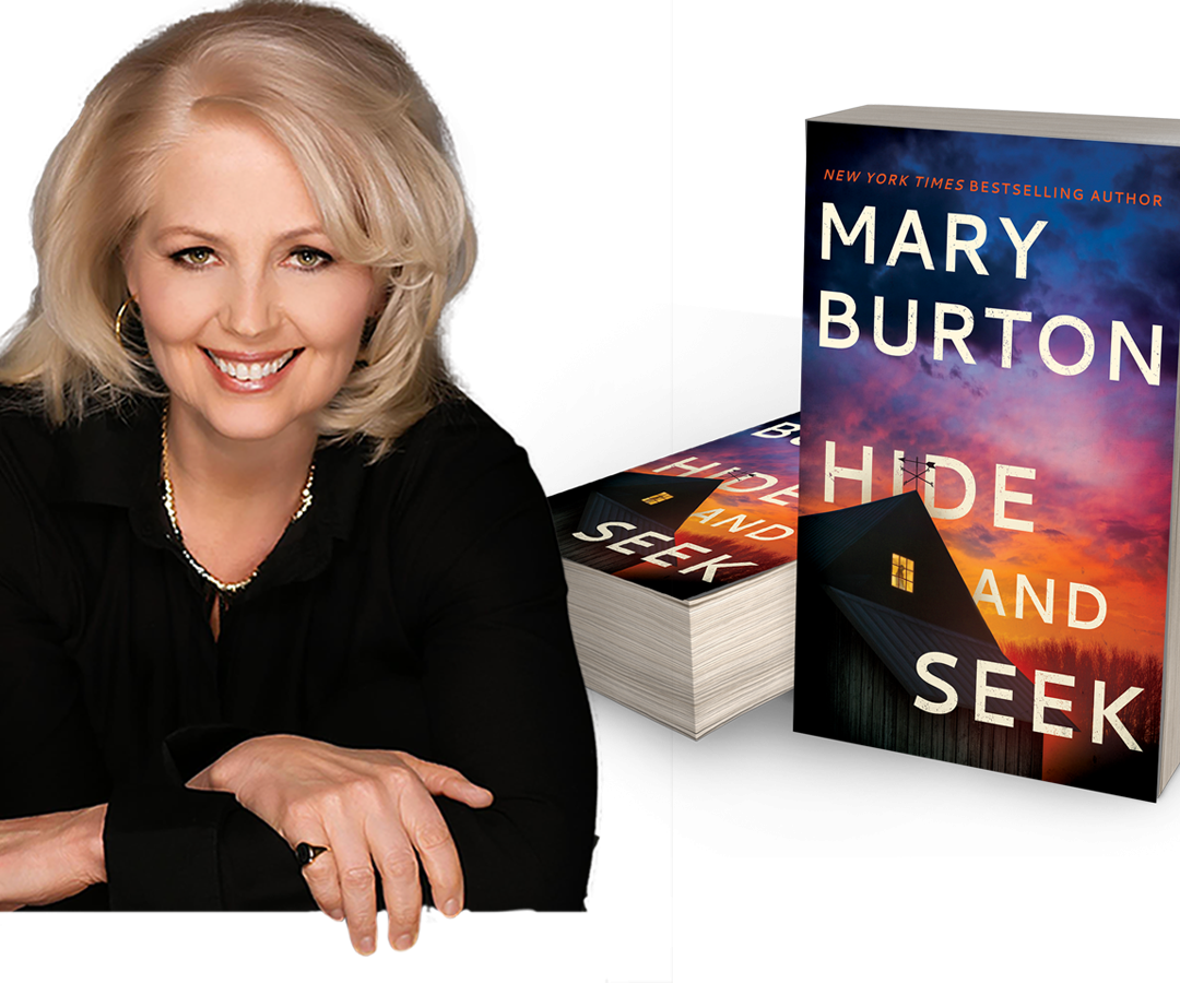 Mary Burton’s HIDE AND SEEK Pub Day Party–RSVP and Be Entered for All Prizes